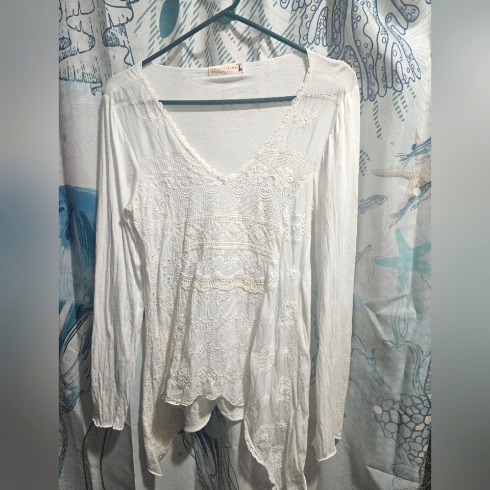 Johnny Was Love & Liberty Tunic